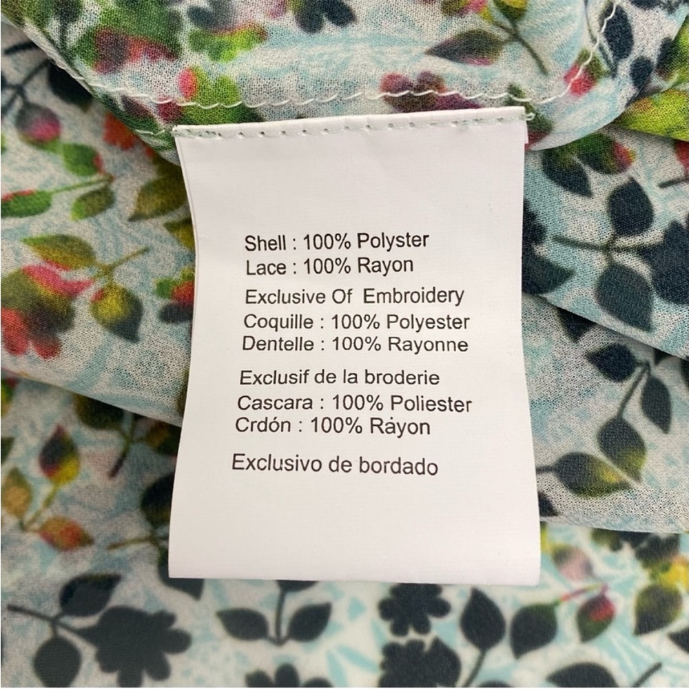 Anthropologie Bhanuni Green Bell Sleeve Sundress With Slip - Picture 6 of 8